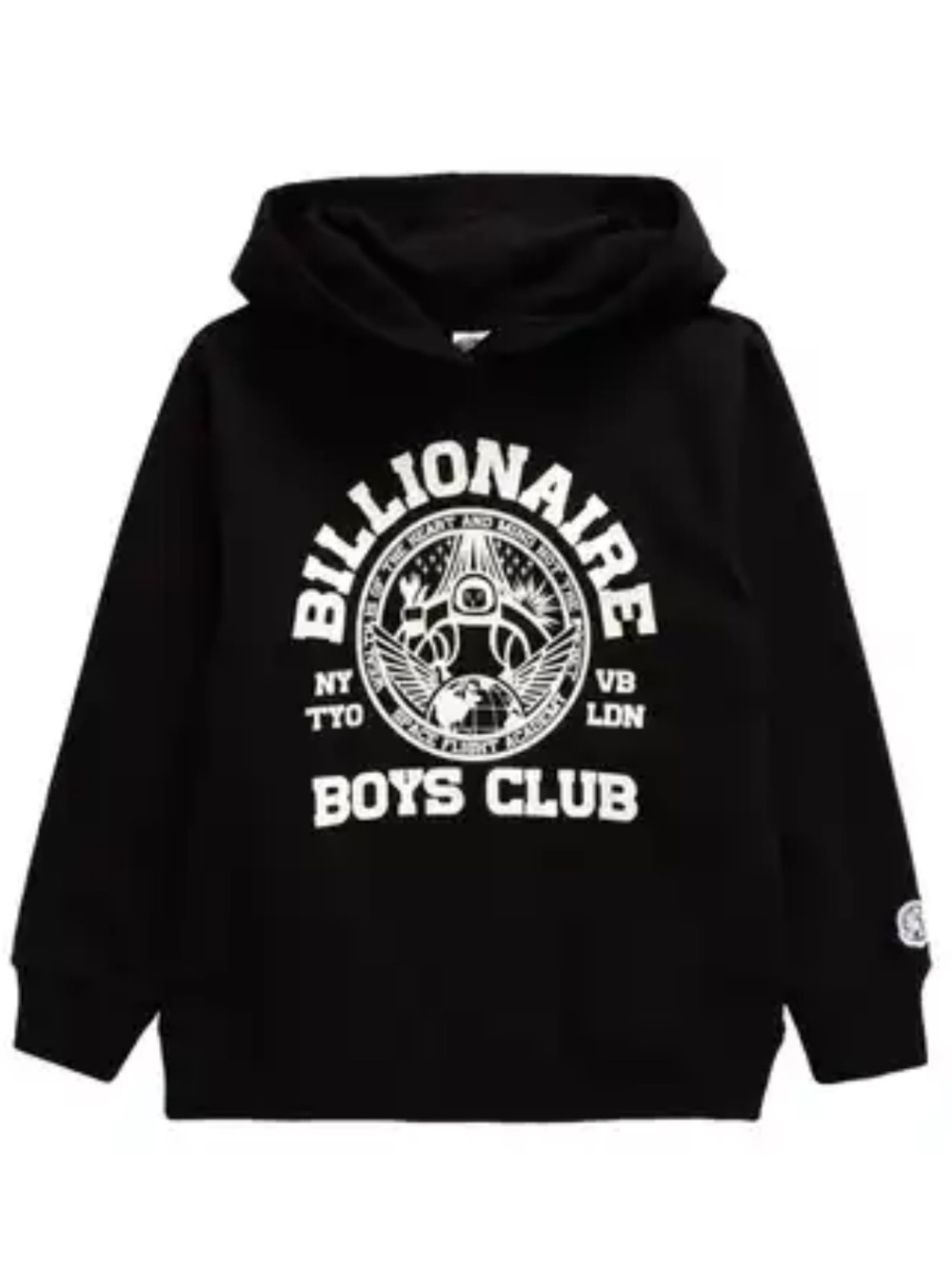 Billionaire Boys Club Black Graphic Hoodie - Kids